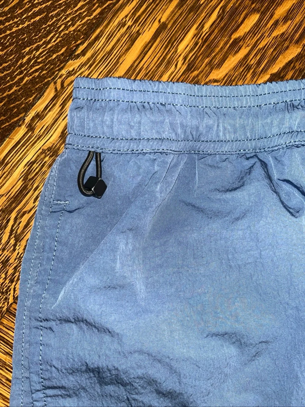 Ksubi Men Blue Burner Drawstring Bathing Suit Swim Board Shorts Size L